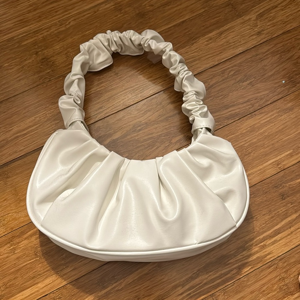 White mini purse